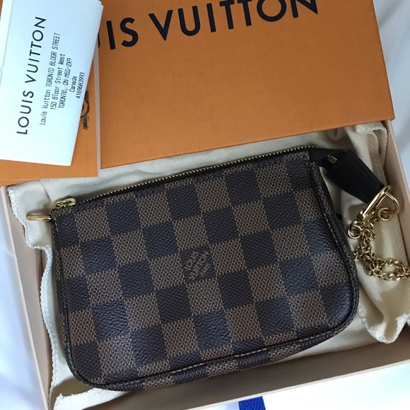 SOLD Brand New Louis Vuitton Mini Pochette - Picture 1 of 8